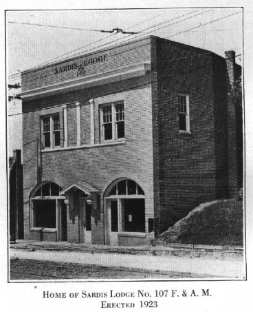 Sardis Lodge Building Sardis Lodge